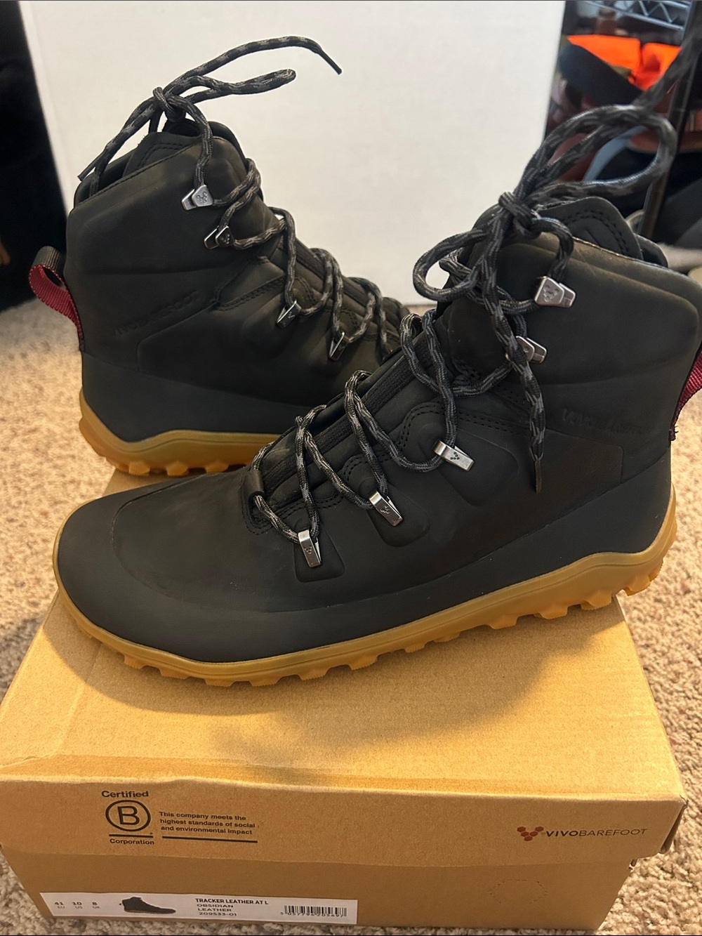 Vivo Barefoot Women's Tracker Leather AT II Size 41 NWT - Picture 2 of 10